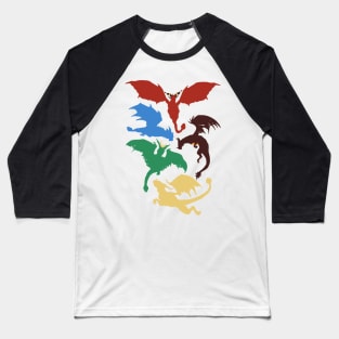 Dragon flights Baseball T-Shirt